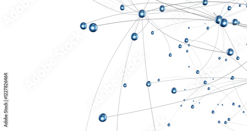 Motion of digital data flow...