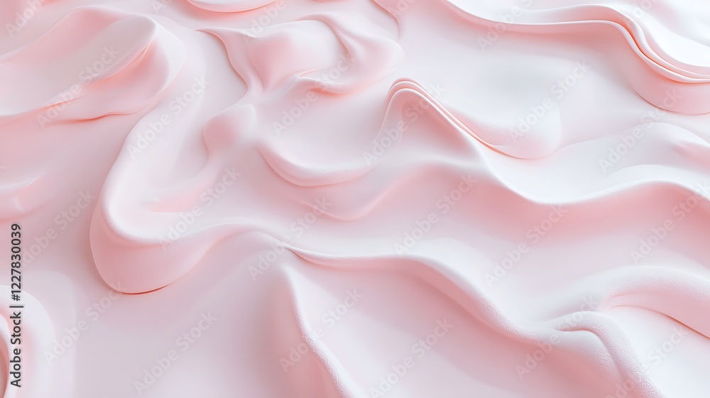 Fototapeta premium Abstract Pink Waves Soft Texture Background
