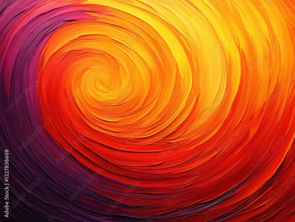 Vibrant Swirl of Orange and Yellow Abstract Background Art Design Vibrant Swirl of Orange and Yellow Abstract Background Art Design