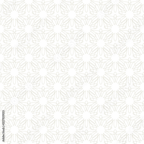 Seamless vector pattern with fine lines. Monochrome illustration for printing, packaging, background, web design, engraving, wallpaper, textiles,wallpaper