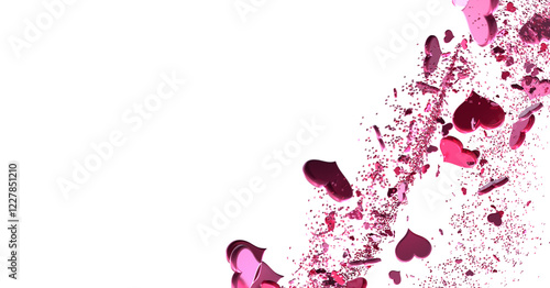 Love valentine background w...