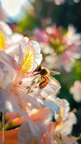 Close-Up Image of Bee Harve...