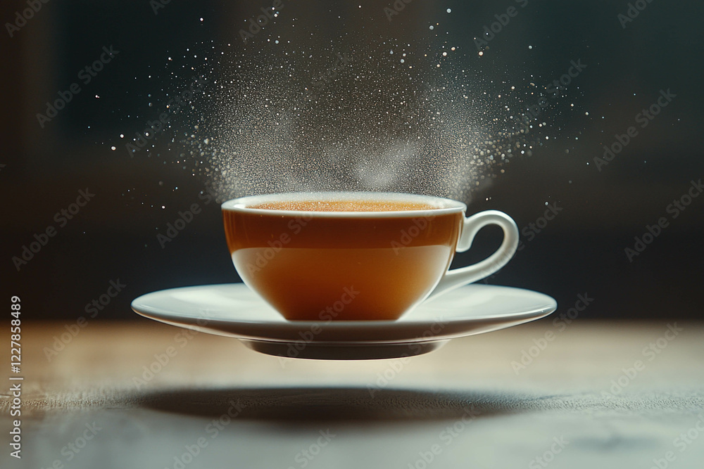Obraz premium Flying Coffee