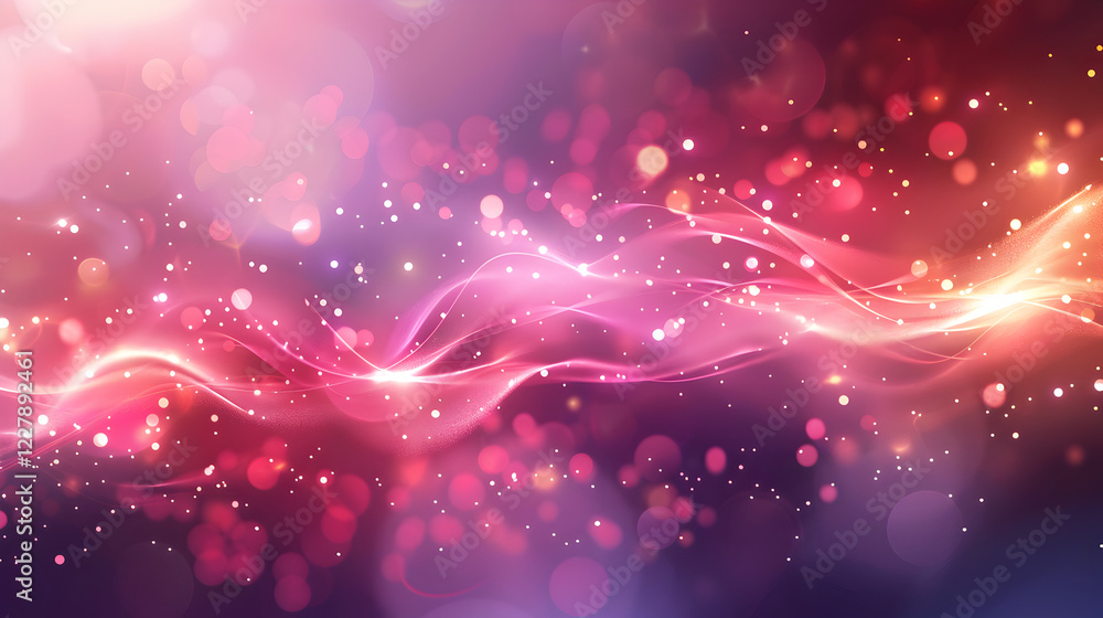 Abstract colorful background with light trails and bokeh effects. Abstract colorful background with light trails and bokeh effects.