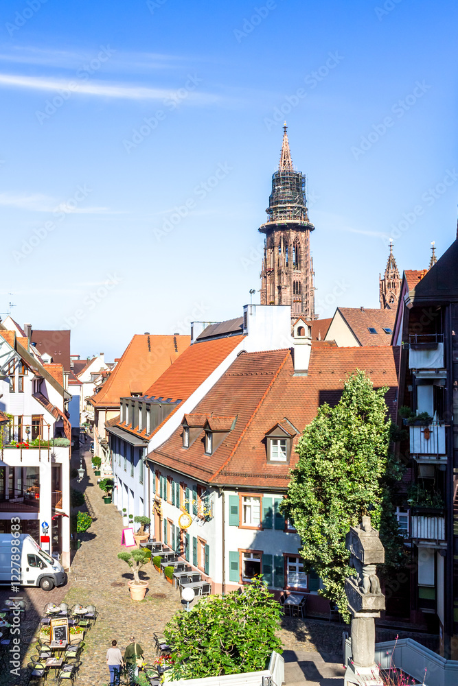 Fototapeta premium Münster, Freiburg im Breisgau, Deutschland