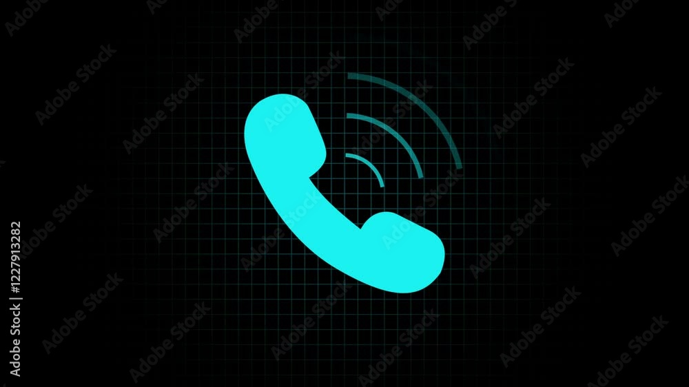 Incoming telephone call icon Animation on black screen . ringing phone icon Ideas for Talking to Support to help resolve the problem. Incoming telephone call icon Animation on black screen . ringing phone icon Ideas for Talking to Support to help resolve the problem.