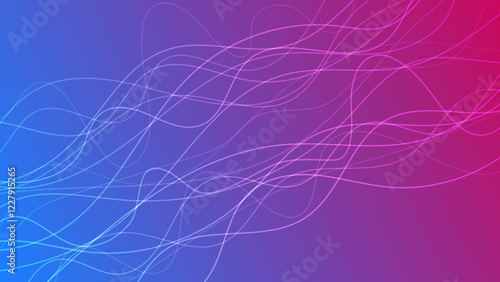 Abstract gradient background with wave beams