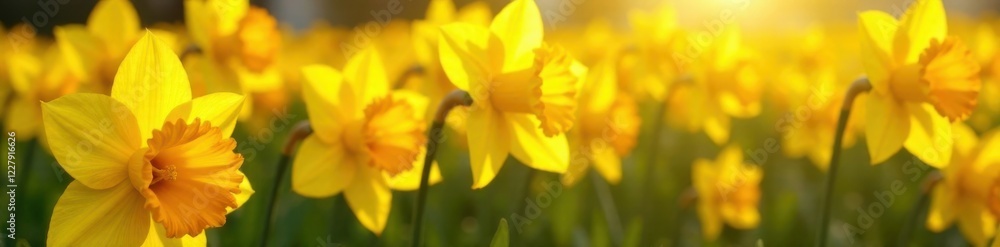 Daffodil petals with golden sheen, leaf texture, golden foliage Daffodil petals with golden sheen, leaf texture, golden foliage