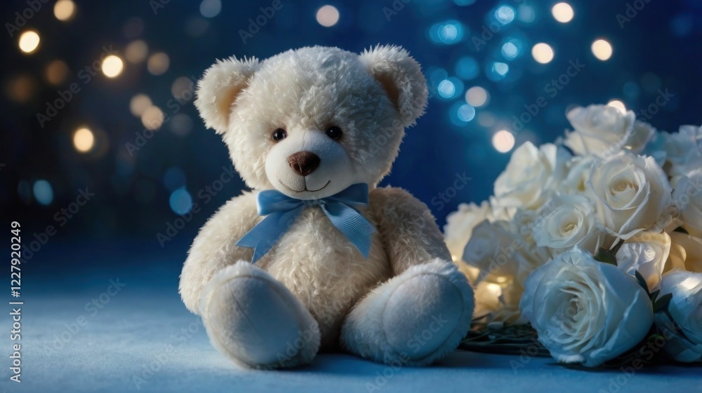 teddy bear with christmas gift, valentine teddy bear with christmas gift, valentine