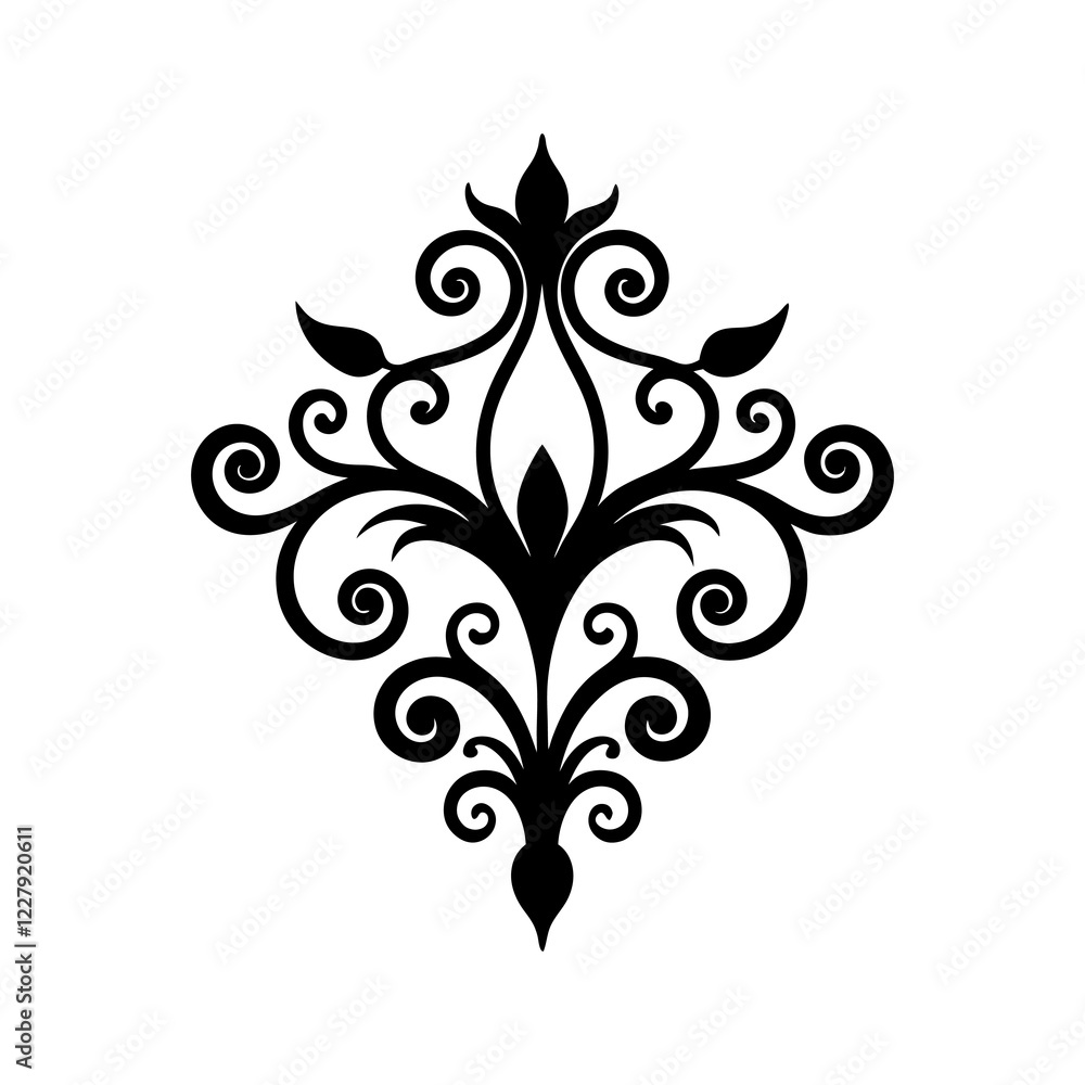 Mandala silhouette vector illustration Mandala silhouette vector illustration