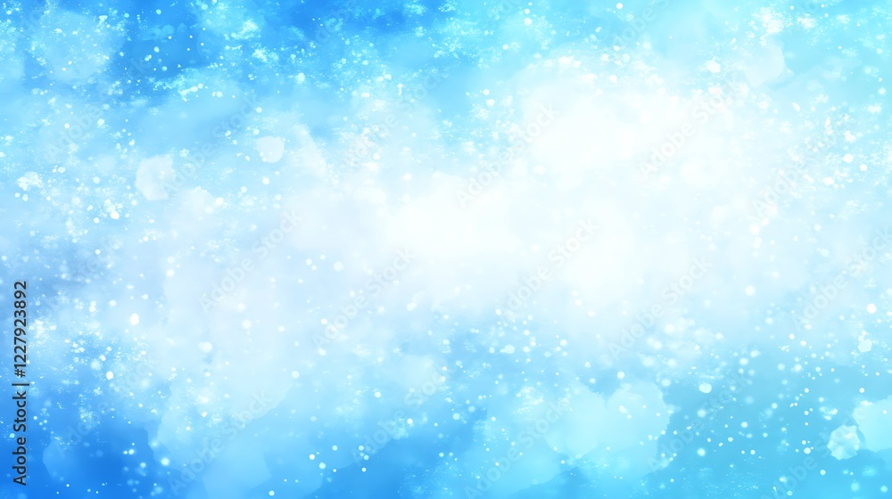 Abstract Blue Sparkling Background With Light Effects Abstract Blue Sparkling Background With Light Effects