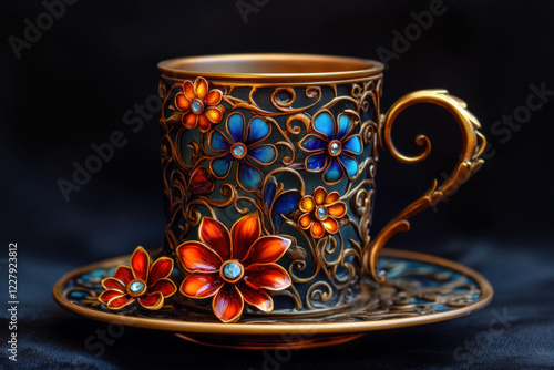 Chinese Tea Cup Isolated