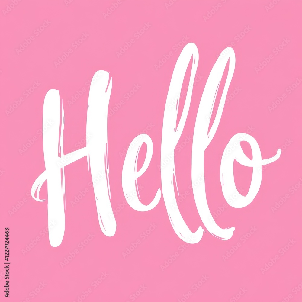 Hello Greeting Card Hello Greeting Card