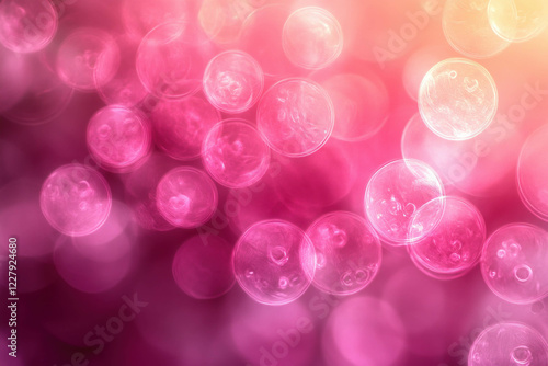 Pink Circle Background
