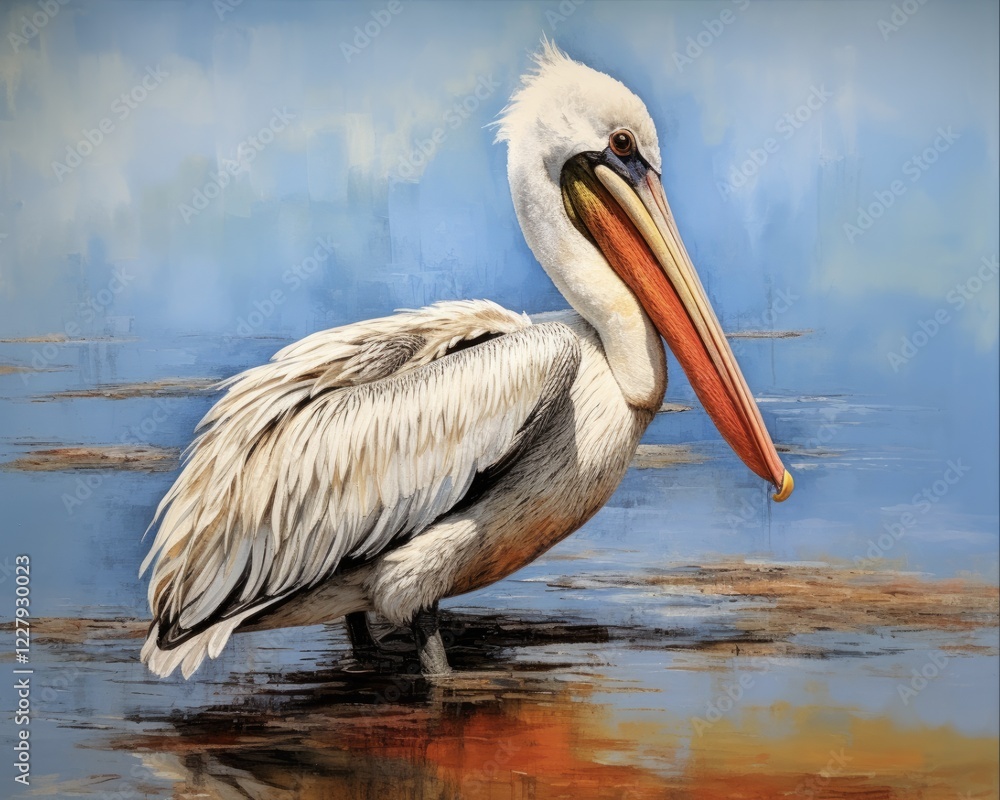 Louisiana Pelican in Natural Habitat. Wildlife and Nature at its Finest Louisiana Pelican in Natural Habitat. Wildlife and Nature at its Finest