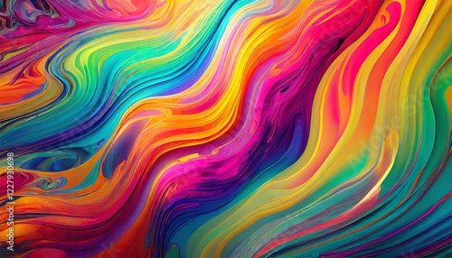 Abstract colourful gradient liquid background