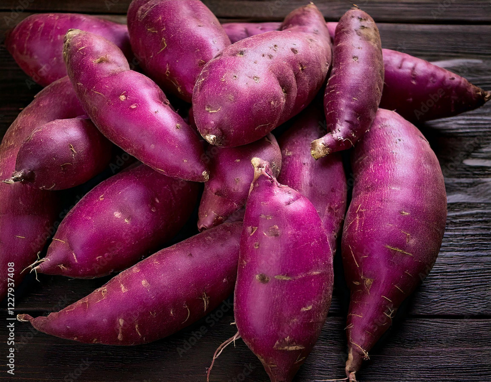 Delicious Purple and Yellow Sweet Potato Dishes Delicious Purple and Yellow Sweet Potato Dishes