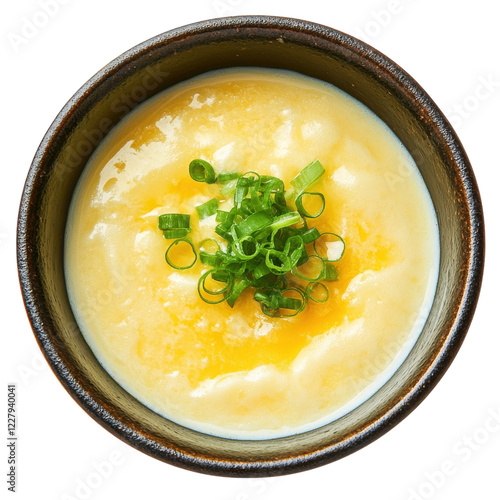 Delicious Chawanmushi Dish on transparent background photo