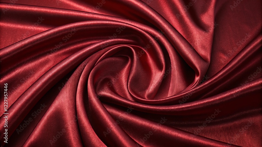 Obraz premium red silk texture background