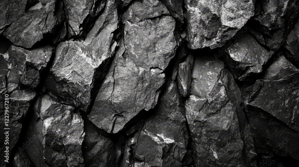 Black and White Rock Texture Monochromatic Close-Up of Jagged Stone Formation, Stone Texture, Rock Background Rock texture, monochrome photography Black and White Rock Texture Monochromatic Close-Up of Jagged Stone Formation, Stone Texture, Rock Background Rock texture, monochrome photography