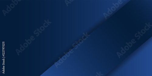 blue metal banner, Smooth metal surface texture. Abstract metal background. Copy space for your design. vector