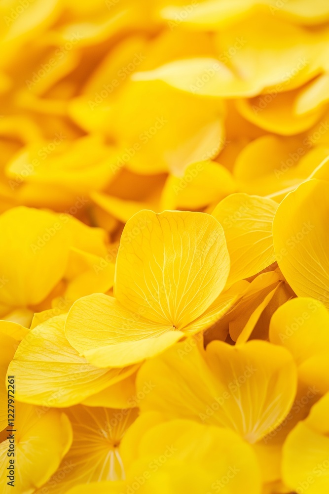 Obraz premium A close-up of soft yellow petals layered together showcases the intricate beauty of nature's designs.