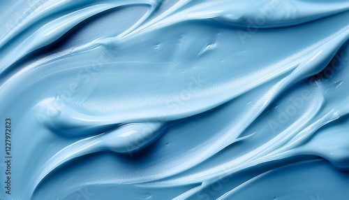 Wallpaper Mural light blue cosmetic cream or lotion texture background skincare beauty and moisturizing product concept Torontodigital.ca