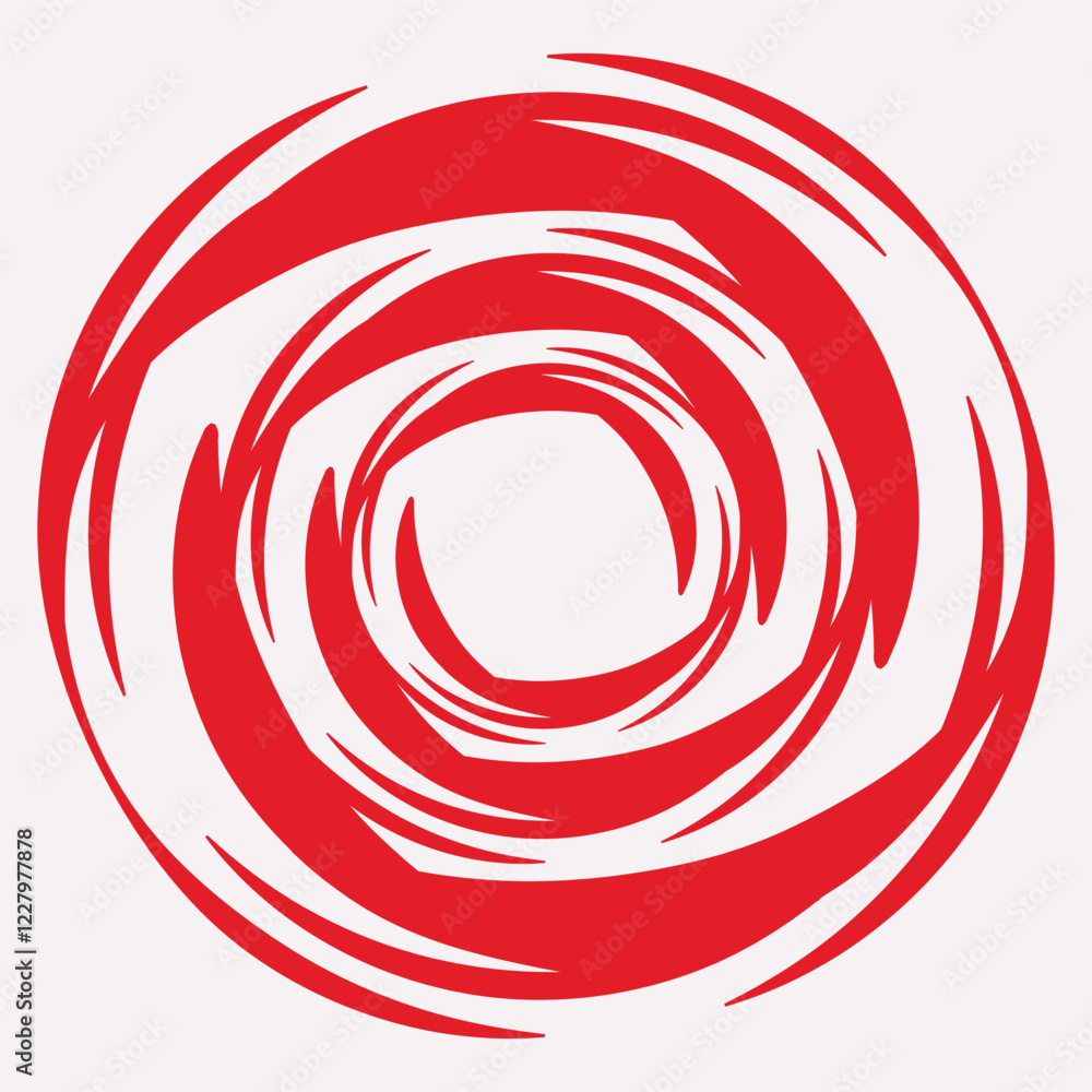 Storm Symbol. Abstract icon. Vector Illustration Storm Symbol. Abstract icon. Vector Illustration