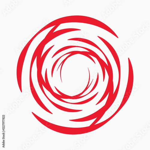 Storm Symbol. Abstract icon. Vector Illustration