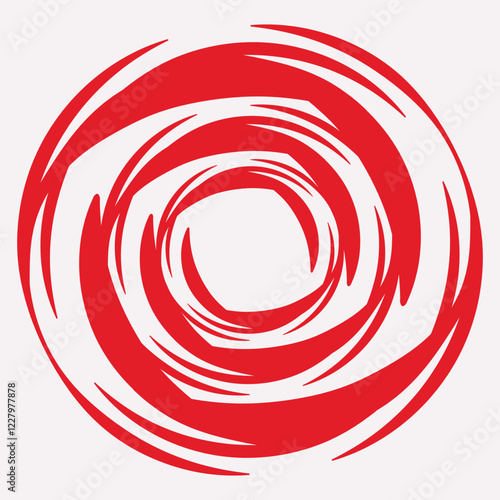 Storm Symbol. Abstract icon. Vector Illustration
