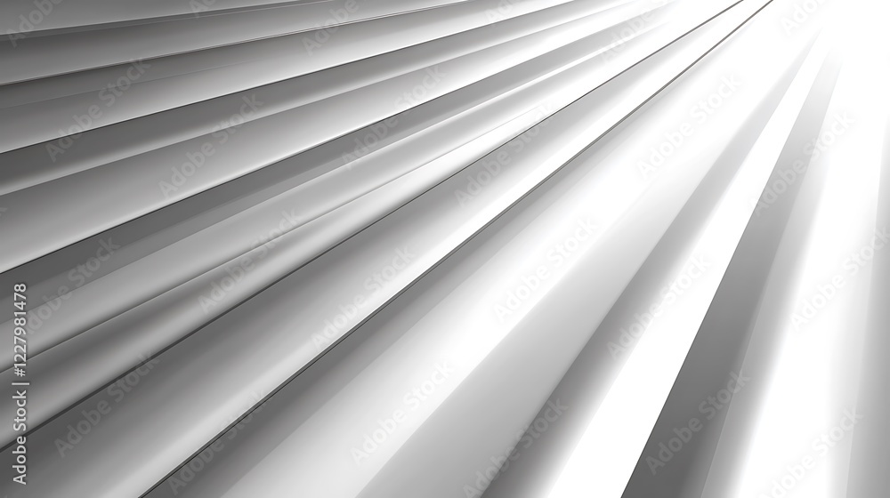 Obraz premium Abstract grayscale converging lines design