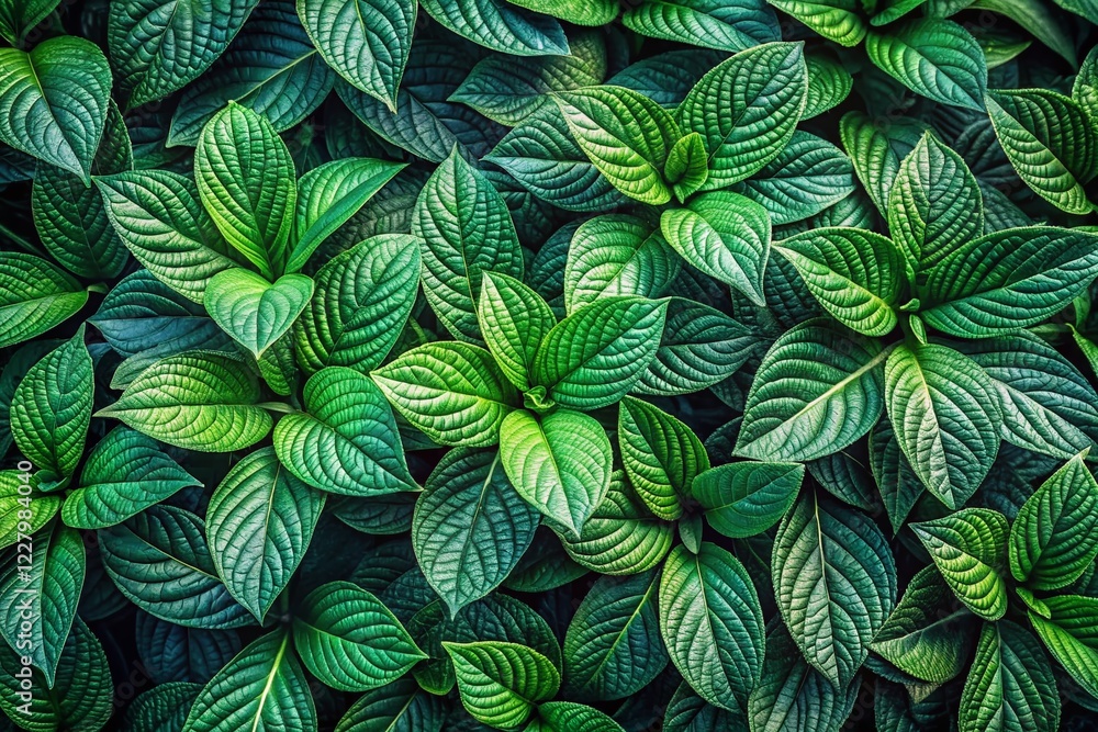 Lush Green Foliage Overhead: Abstract Nature Background for Design Lush Green Foliage Overhead: Abstract Nature Background for Design