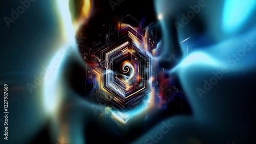 Quantum physics transcends into art, concept