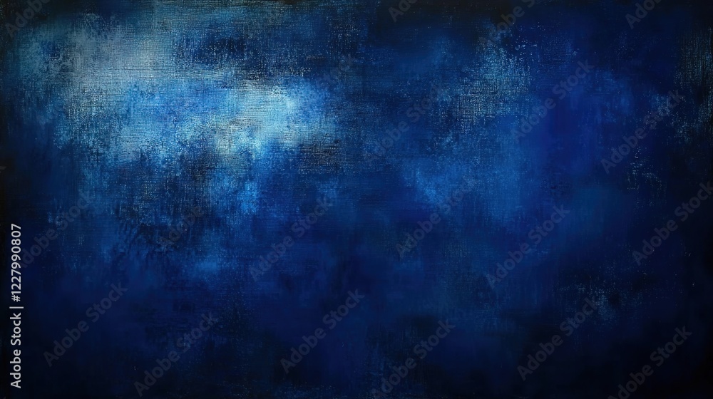 Dark blue background, dark, mysterious, atmospheric, painted in a painterly style with a textured, smudged, and grungy appearance Dark blue background, dark, mysterious, atmospheric, painted in a painterly style with a textured, smudged, and grungy appearance