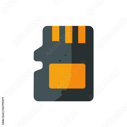 Memory card - vector icon