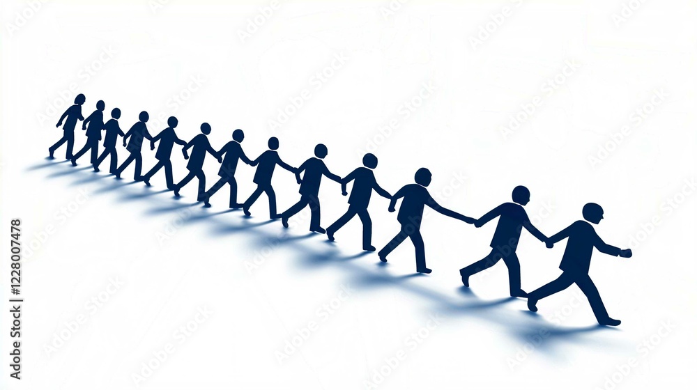 Teamwork and Unity in Business Silhouette Concept with Hands and Partnership Teamwork and Unity in Business Silhouette Concept with Hands and Partnership