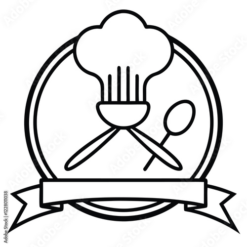 A playful and colorful restaurant logo, incorporating a steaming bowl or cup with dynamic lines to convey warmth, flavor, and freshness.

