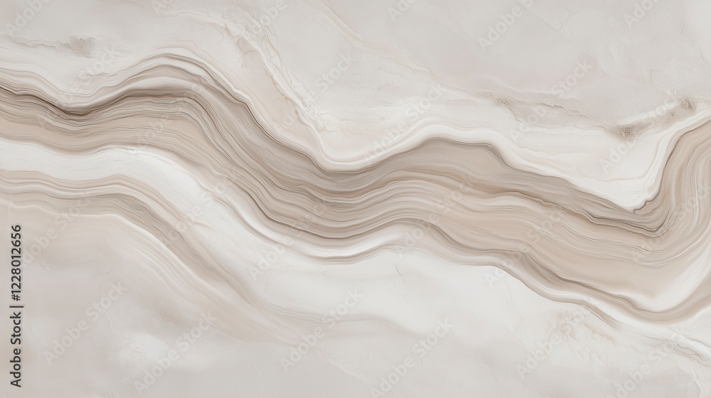 Obraz premium Elegant flowing marble pattern with natural swirls