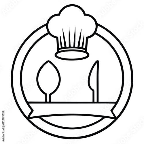 A playful and colorful restaurant logo, incorporating a steaming bowl or cup with dynamic lines to convey warmth, flavor, and freshness.

