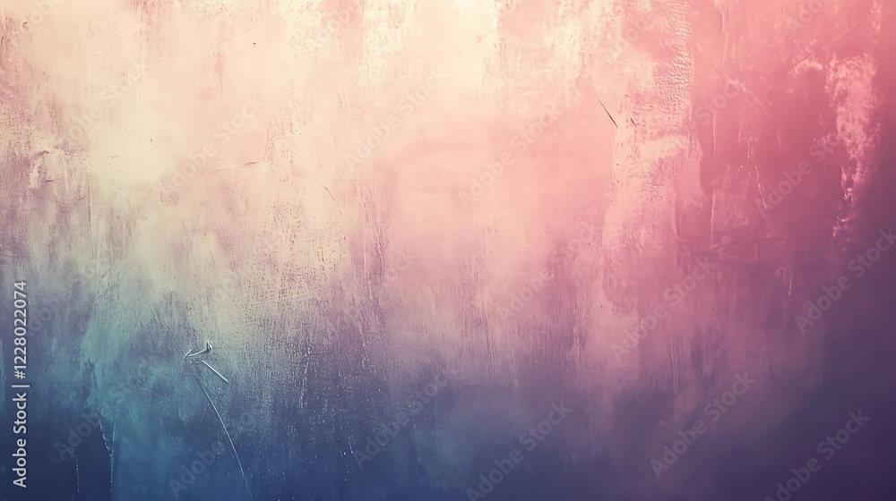 Obraz premium Abstract Textured Wall Pastel Color Gradient Background