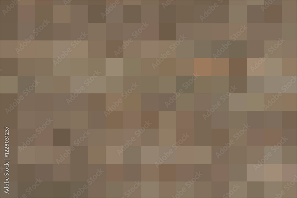 Gradient brown background. Creative texture from brown squares for publication, design, poster, calendar, post, screensaver, wallpaper, postcard, cover, banner, website. Vector illustration Gradient brown background. Creative texture from brown squares for publication, design, poster, calendar, post, screensaver, wallpaper, postcard, cover, banner, website. Vector illustration