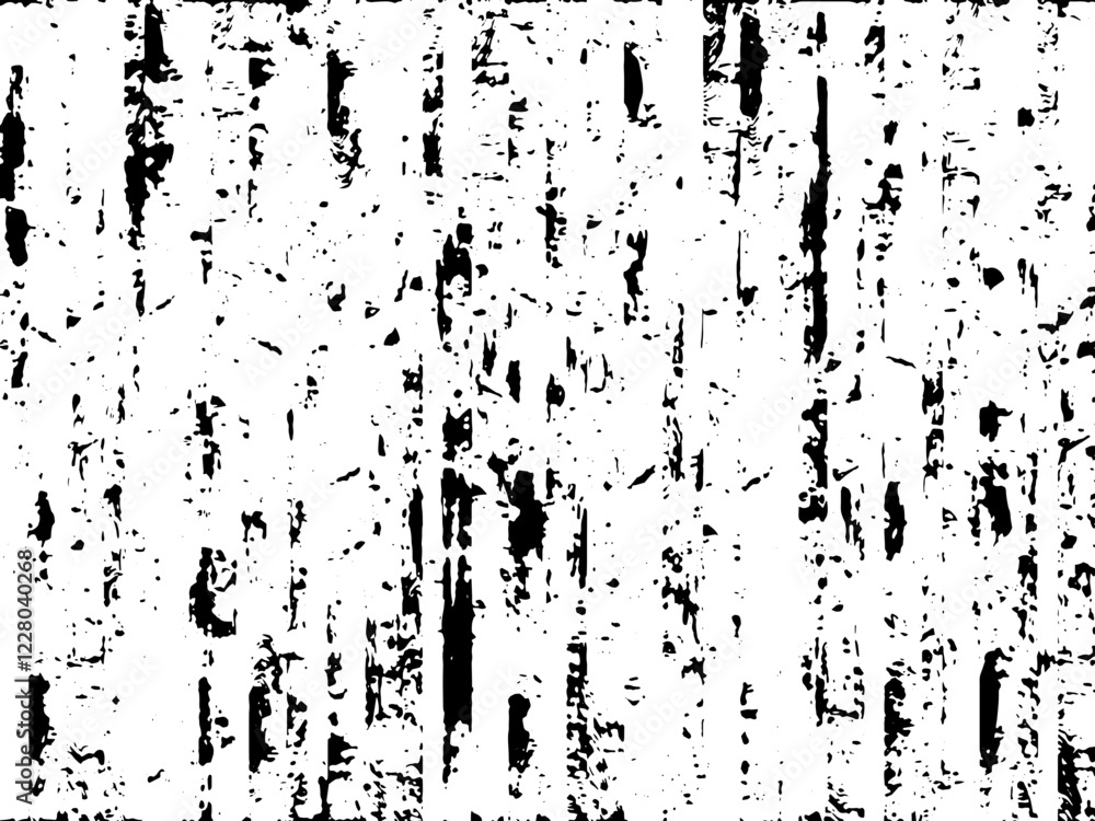 Fototapeta premium Rustic grunge vector texture with grain and stains. Abstract noise background. Weathered surface.