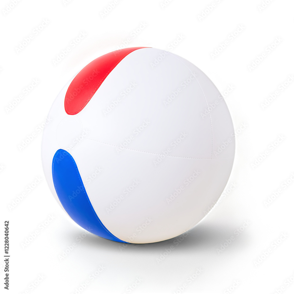 Beach Ball isolated on transparent background
