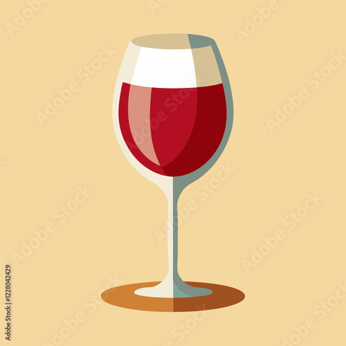 glass of red wine