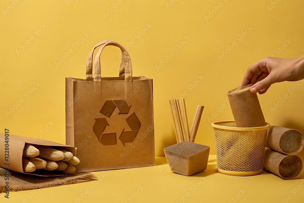 Fototapeta premium banner, design, presentation, environmental symbols