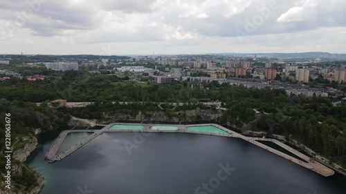 Zakrzowek lake in Krakow, Poland photo