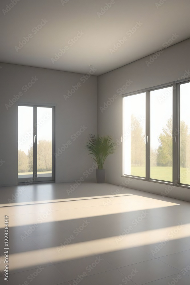 Obraz premium Empty room