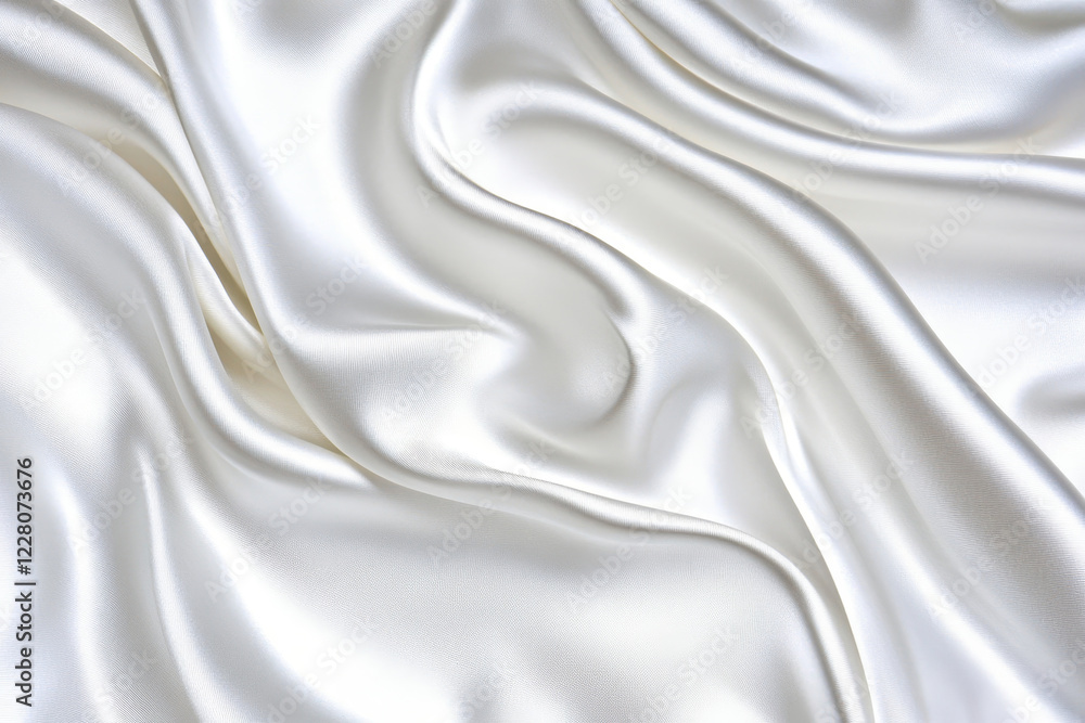 Elegant Draped Soft White Fabric - Luxurious, smooth, flowing, creamy, pristine white satin fabric; elegance, sophistication, purity. Elegant Draped Soft White Fabric - Luxurious, smooth, flowing, creamy, pristine white satin fabric; elegance, sophistication, purity.