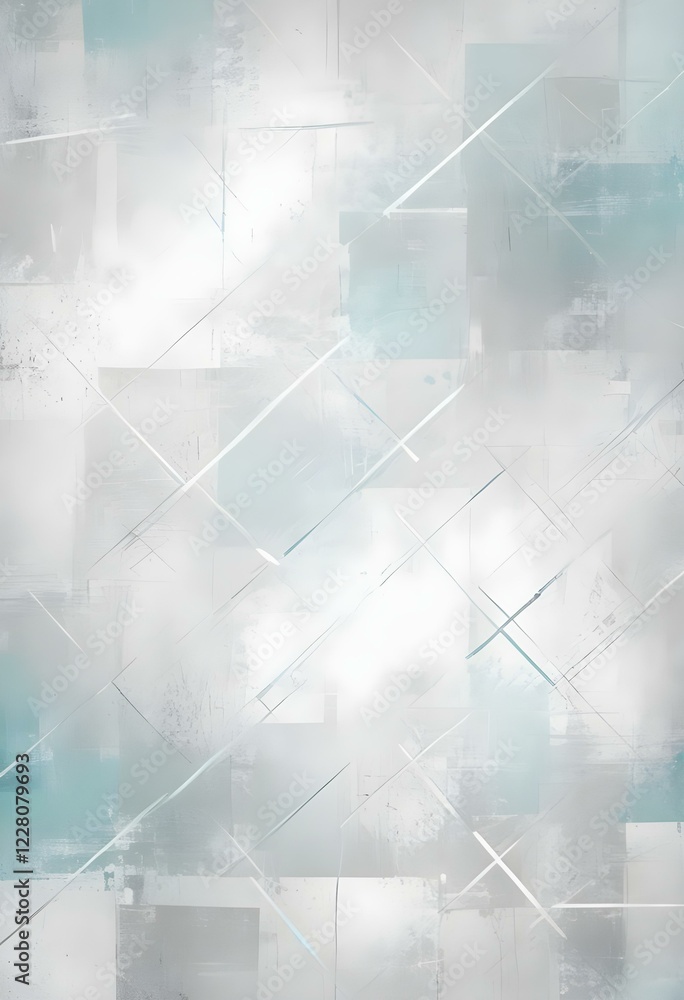 Obraz premium cyan gray background