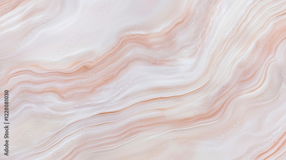 Elegant marble texture with soft wavy patterns